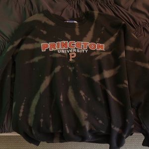 Vintage tie dye Princeton university sweatshirt